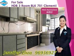 Blk 701 West Coast Road (Clementi), HDB 3 Rooms #148327422